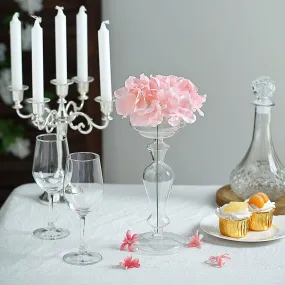 10 Flower Head and Stems Blush Artificial Satin Hydrangeas, DIY Arrangement 10 Flower Head and Stems Blush Artificial Satin Hydrangeas, DIY Arrangement