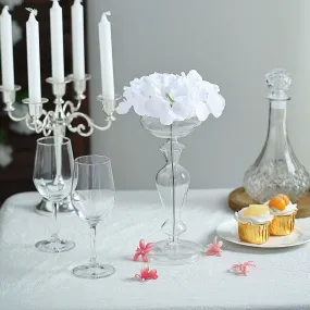 10 Flower Head and Stems White Artificial Satin Hydrangeas, DIY Arrangement 10 Flower Head and Stems White Artificial Satin Hydrangeas, DIY Arrangement