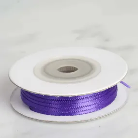 100 Yards 1 16" Purple Single Face Decorative Satin Ribbon 100 Yards 1 16" Purple Single Face Decorative Satin Ribbon