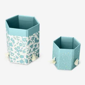 2-in-1 Floral Pencil Holder - Collapsible 2-in-1 Floral Pencil Holder - Collapsible