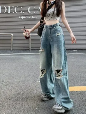 2024 High Waisted Slimming Loose Long Jeans 2024 High Waisted Slimming Loose Long Jeans