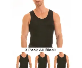 3-Pack Insta Slim Big & Tall Compression Muscle Tank MS0003BT 3-Pack Insta Slim Big & Tall Compression Muscle Tank MS0003BT