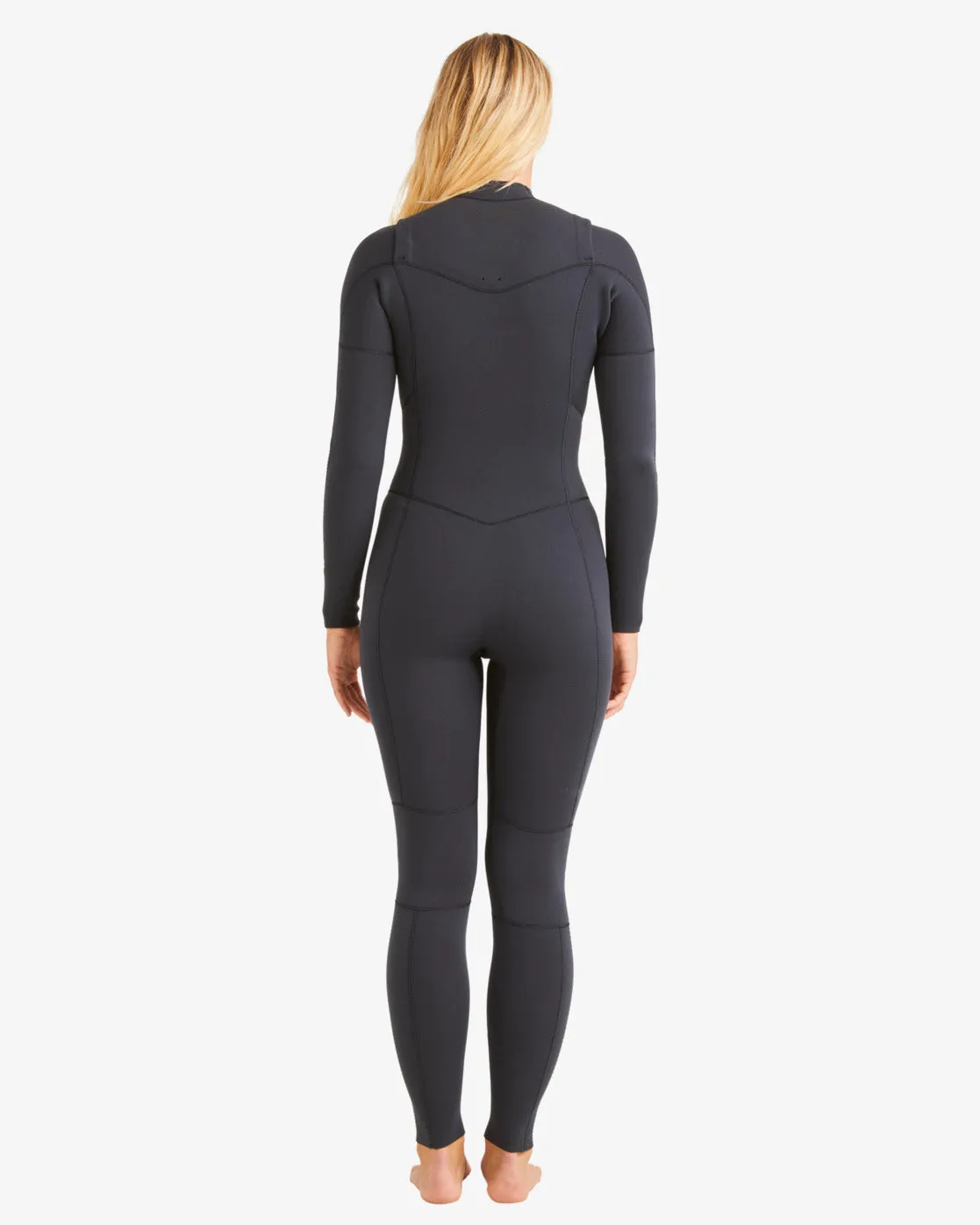 4/3 Salty Dayz Chest Zip Full Wetsuit - Black