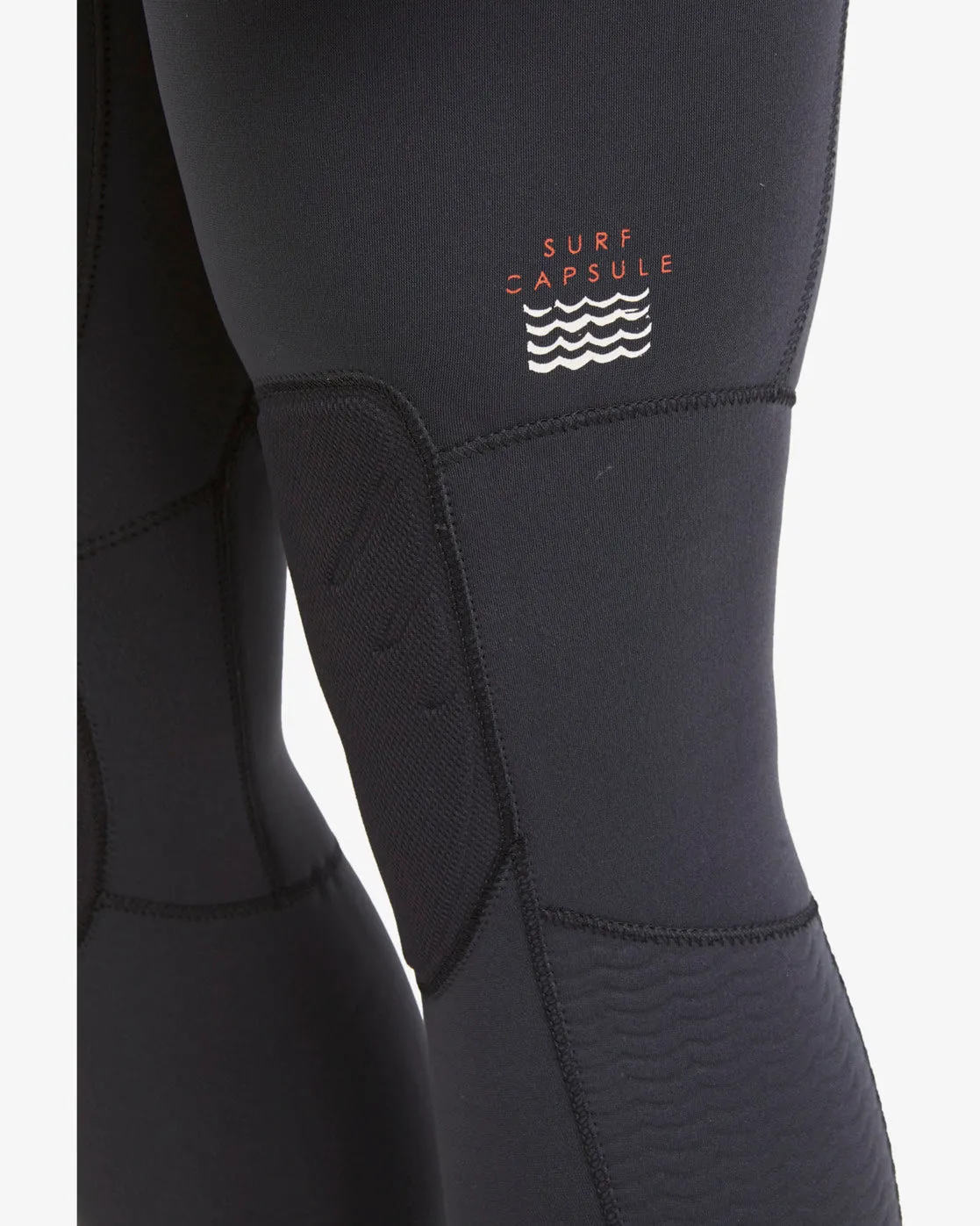 4/3 Salty Dayz Chest Zip Full Wetsuit - Black