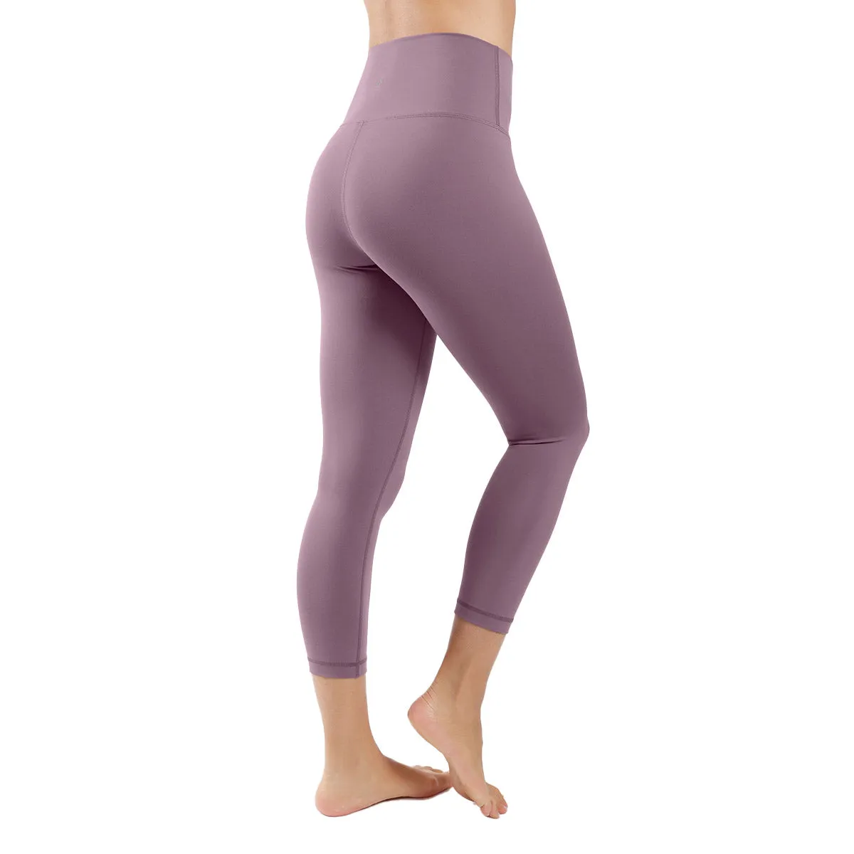 90 Degree By Reflex Women's Wonderlink Elastic Free High Waist Capri