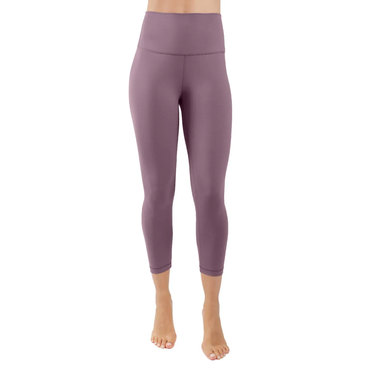 90 Degree By Reflex Women's Wonderlink Elastic Free High Waist Capri