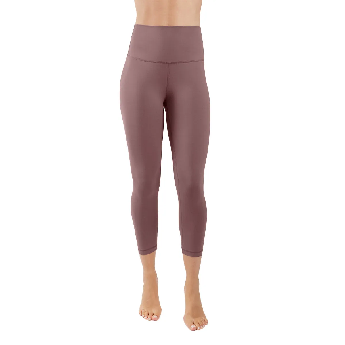 90 Degree By Reflex Women's Wonderlink Elastic Free High Waist Capri