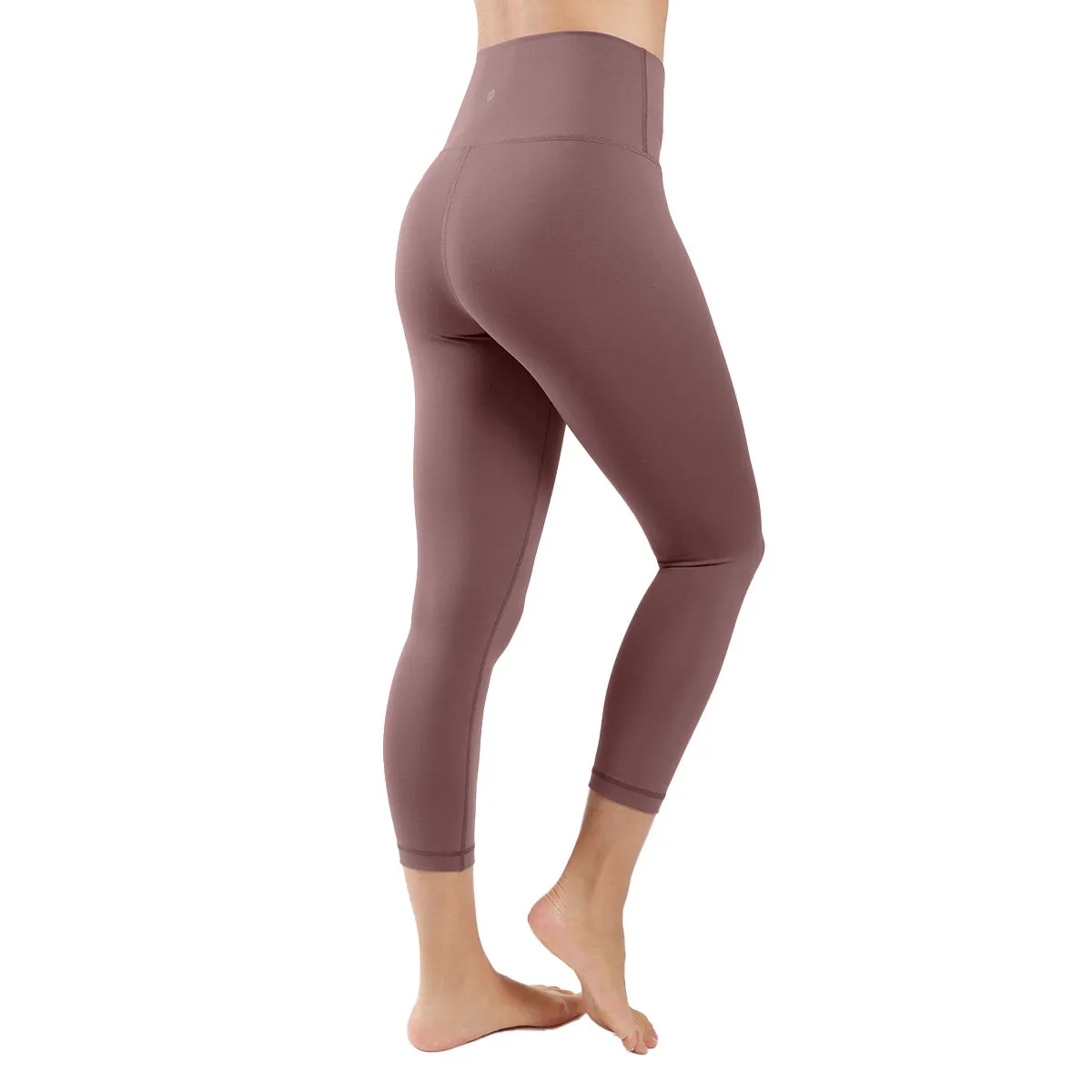 90 Degree By Reflex Women's Wonderlink Elastic Free High Waist Capri