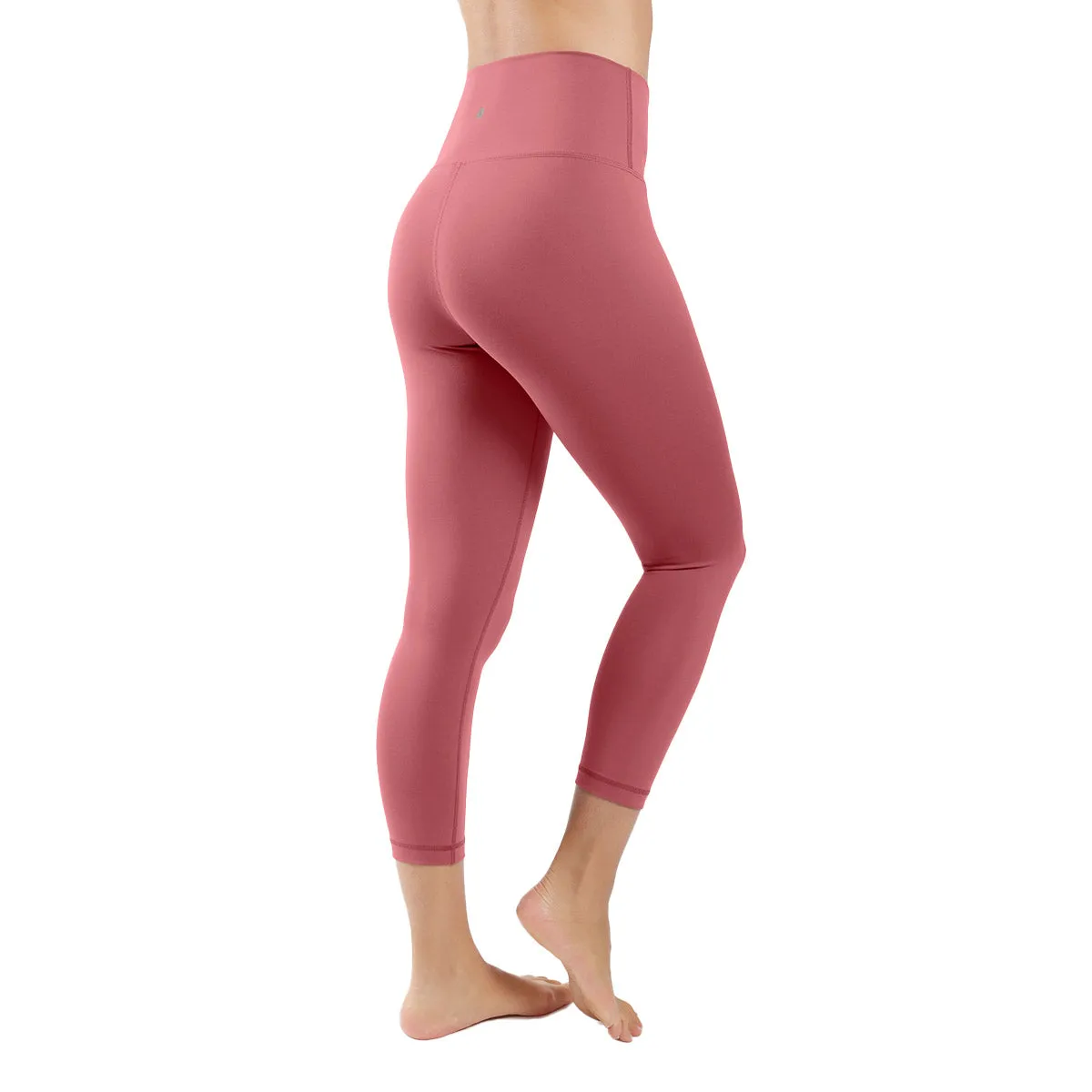 90 Degree By Reflex Women's Wonderlink Elastic Free High Waist Capri