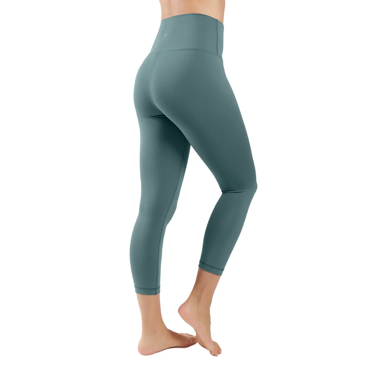 90 Degree By Reflex Women's Wonderlink Elastic Free High Waist Capri