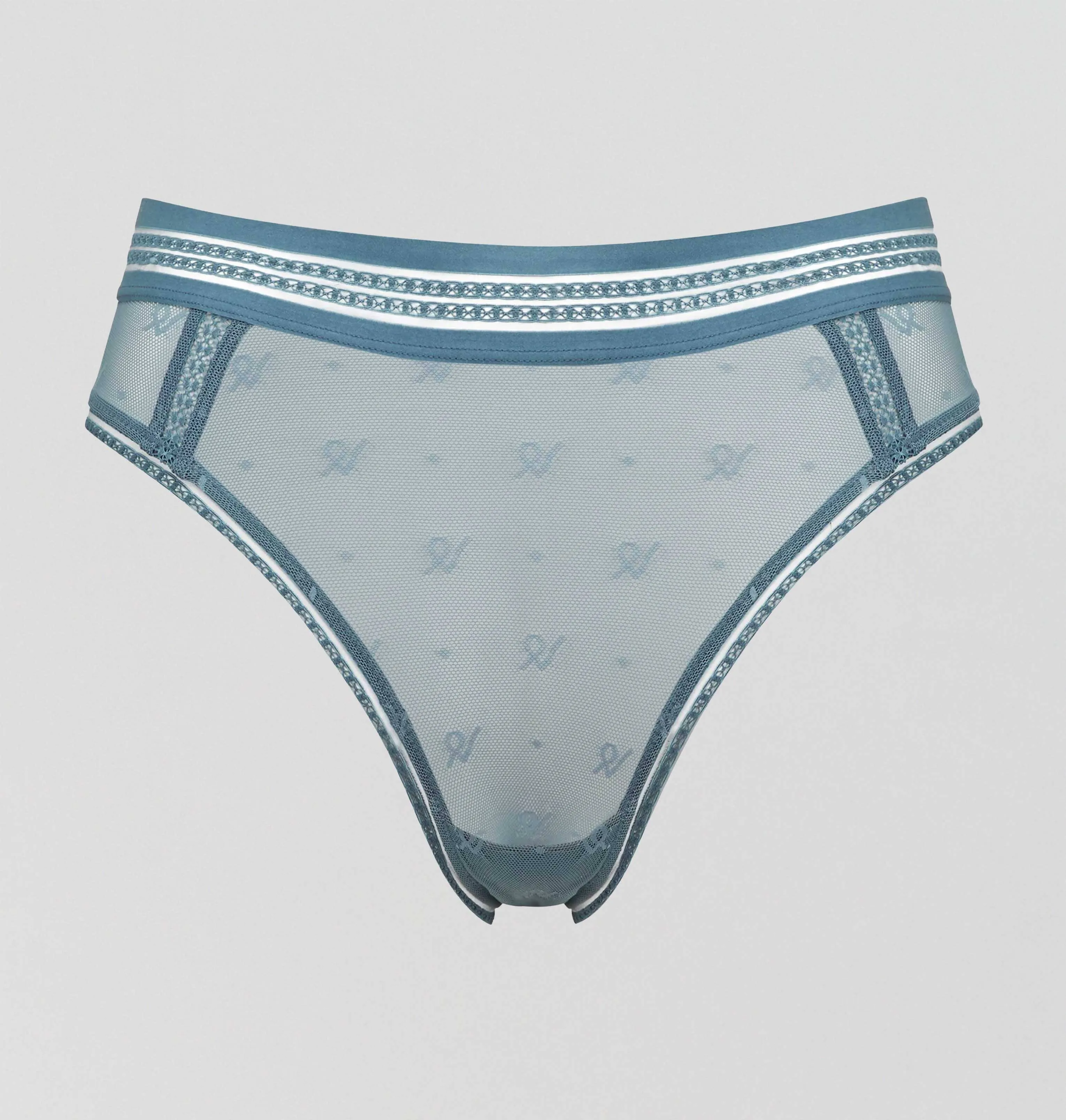 Abstract mesh deep brazilian [Denim]