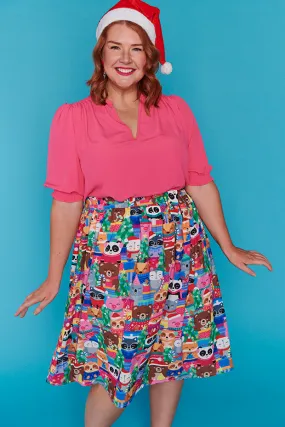 Ada Jolly N Bright Christmas Skirt Ada Jolly N Bright Christmas Skirt
