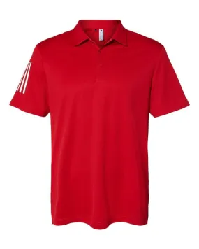 adidas - Men's Floating 3-Stripes Polo adidas - Men's Floating 3-Stripes Polo