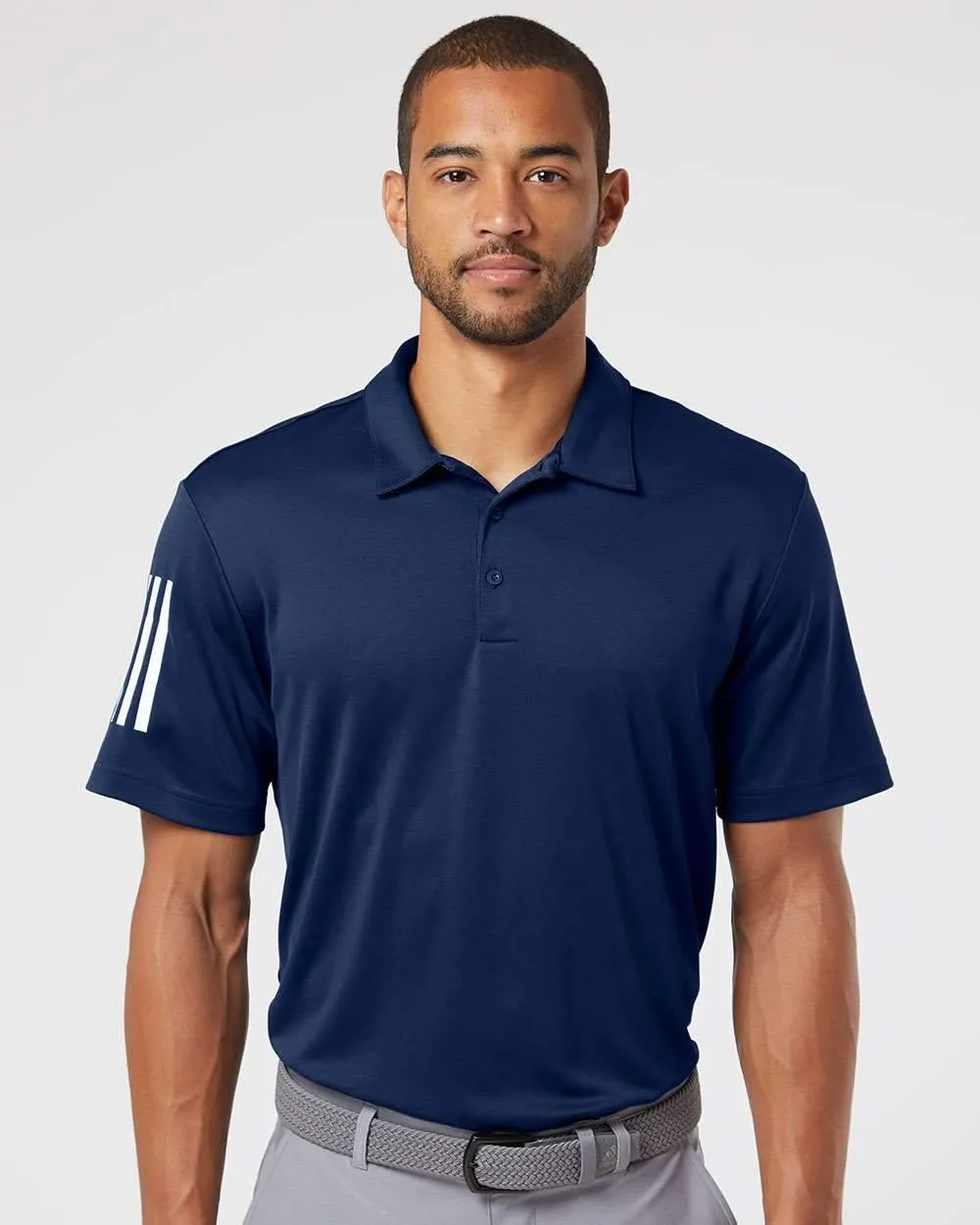 adidas - Men's Floating 3-Stripes Polo