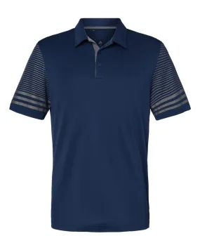 adidas - Men's Striped Sleeve Polo adidas - Men's Striped Sleeve Polo