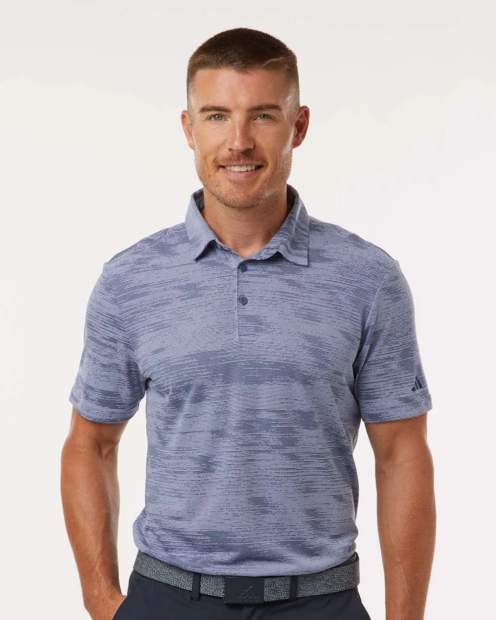 adidas - Men's Ultimate365 Textured Stripe Polo