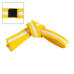 Adjustable White Striped Belt Adjustable White Striped Belt