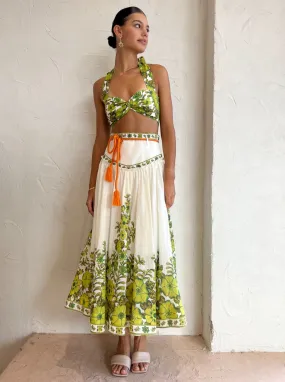 Alemais Wallis Skirt in Myrtle Alemais Wallis Skirt in Myrtle