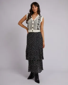 All About Eve Lily Floral Maxi Skirt All About Eve Lily Floral Maxi Skirt