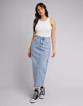 All About Eve Ray Maxi Skirt Denim All About Eve Ray Maxi Skirt Denim