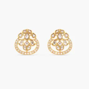 Anjani Jadau Silver Earrings Anjani Jadau Silver Earrings
