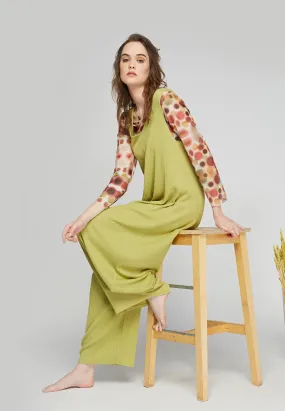 ASHLEY Wrinkled viscose jersey jumpsuit ASHLEY Wrinkled viscose jersey jumpsuit