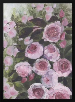 Aurorie painterly roses - Stretched Canvas, Poster or Fine Art Print Aurorie painterly roses - Stretched Canvas, Poster or Fine Art Print