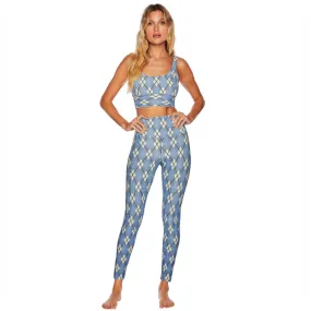 Ayla Leggings - Ivory Argyle Ayla Leggings - Ivory Argyle