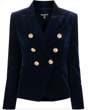 Balmain tailored velvet blazer Balmain tailored velvet blazer