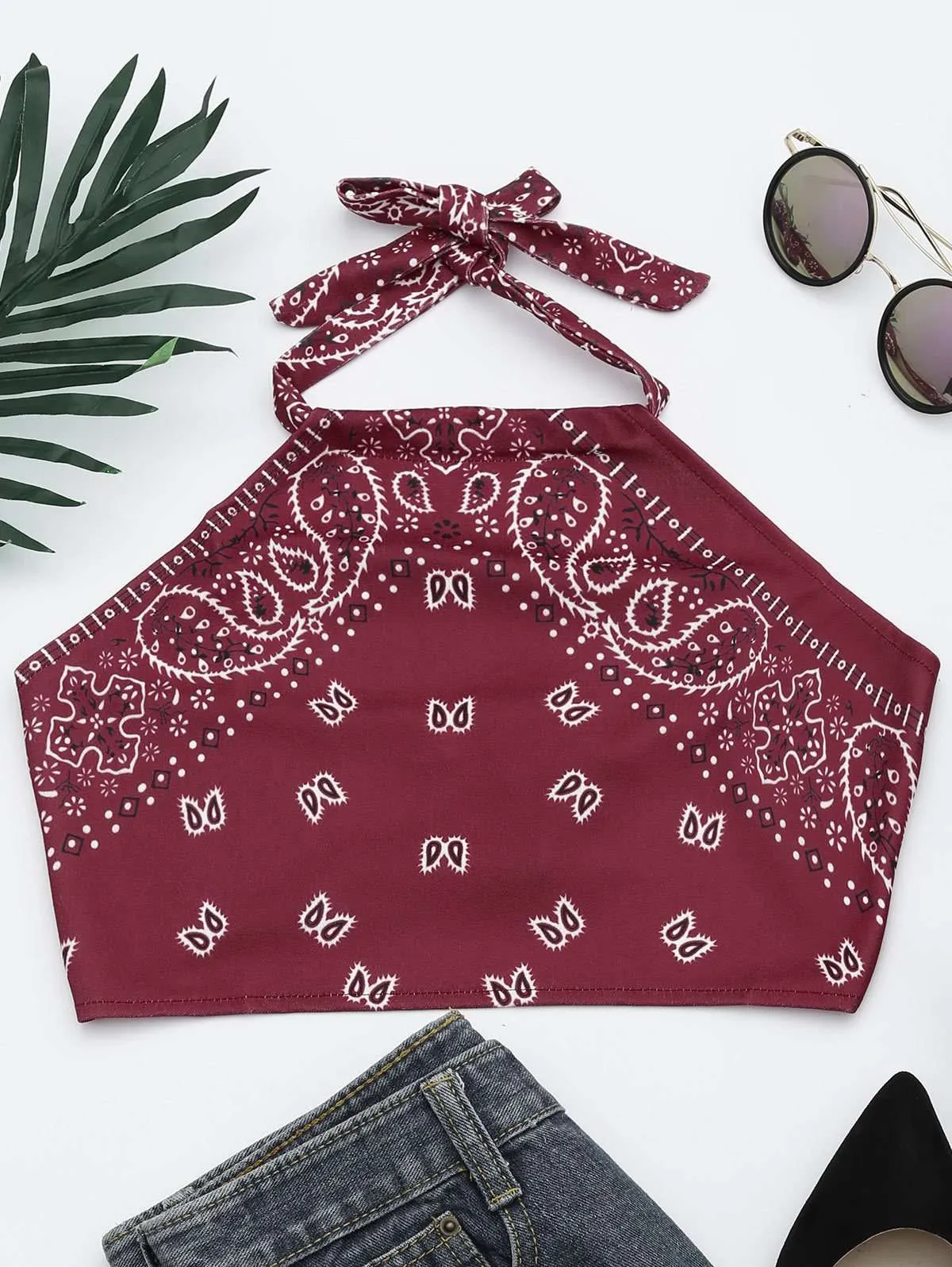 Bansdana Crop Top 3 Colours