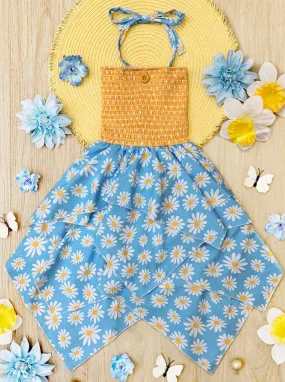 Be The Sunshine Smocked Handkerchief Dress Be The Sunshine Smocked Handkerchief Dress