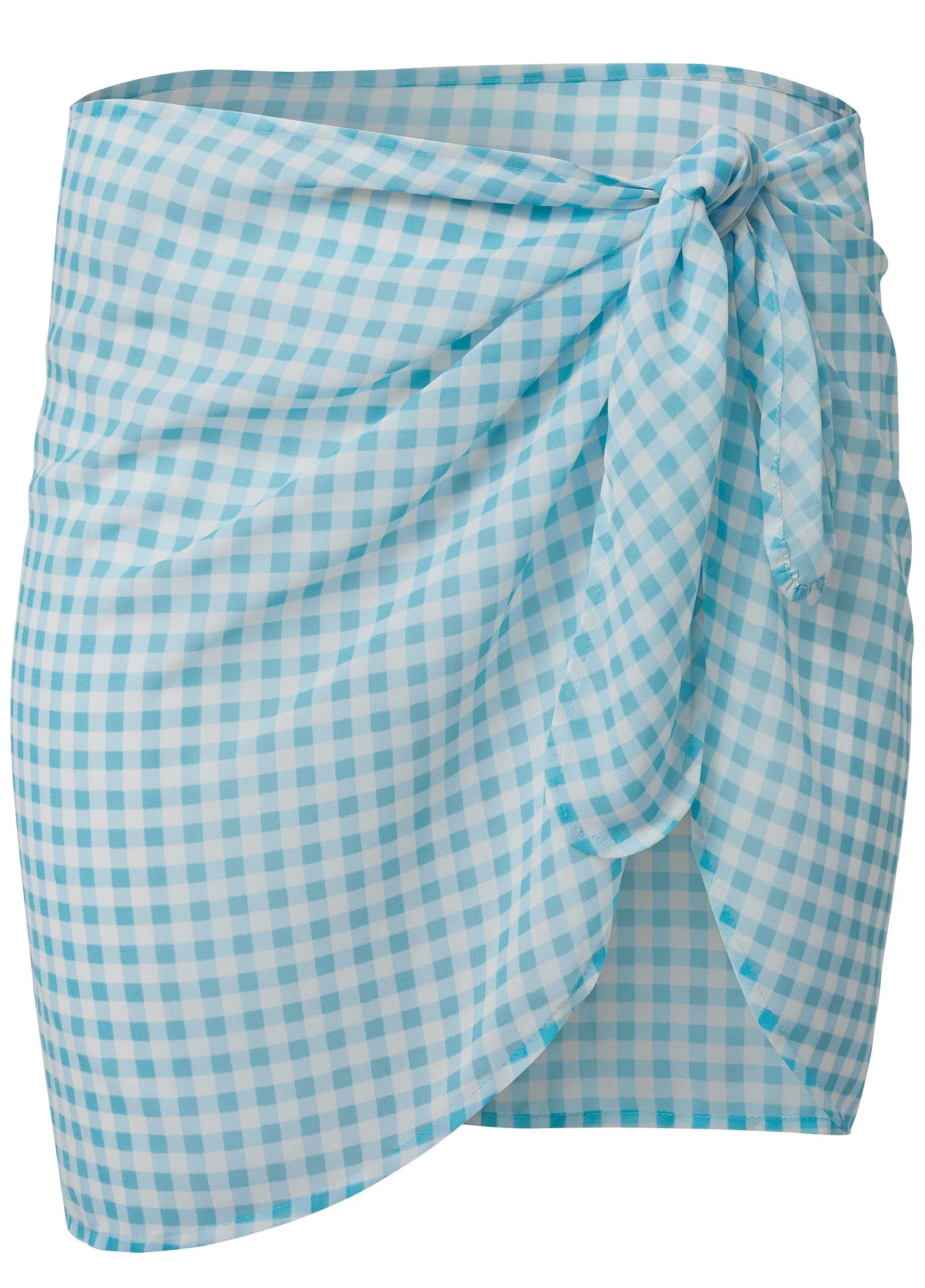 Beach Belle Wrap - Shorely Gingham
