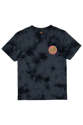 Beware Dot Tie Dye Tee | Black Tie Dye Beware Dot Tie Dye Tee | Black Tie Dye