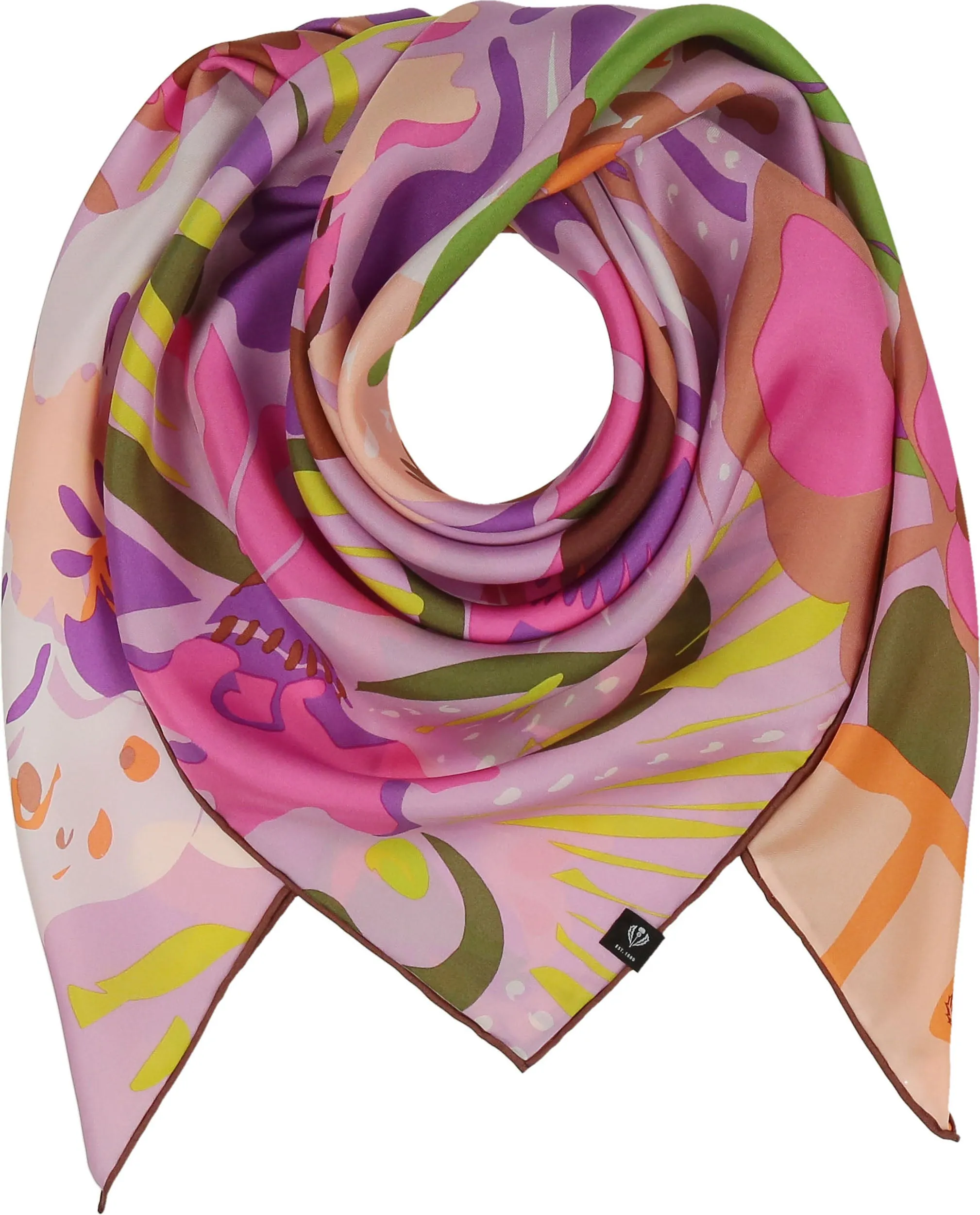 Birds of Paradise Silk Square
