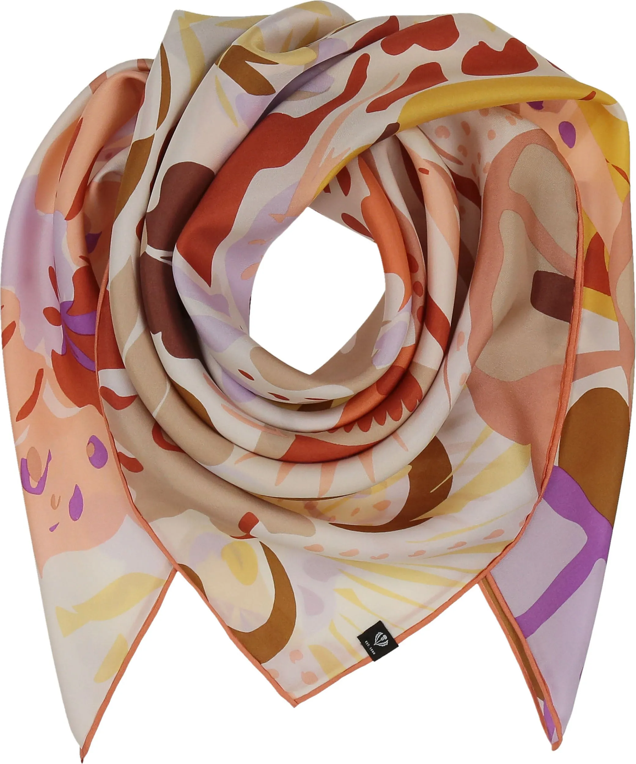 Birds of Paradise Silk Square
