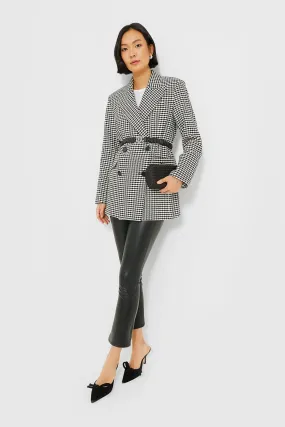Black and Off White Hutchinson Dickey Jacket Black and Off White Hutchinson Dickey Jacket