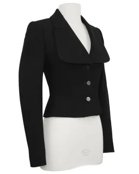Black Cropped Blazer Black Cropped Blazer