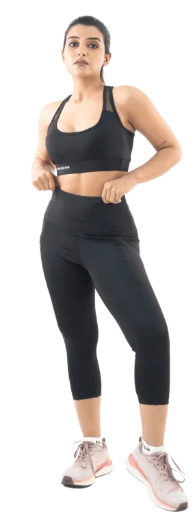 Black High Waist Capri Pant Black High Waist Capri Pant