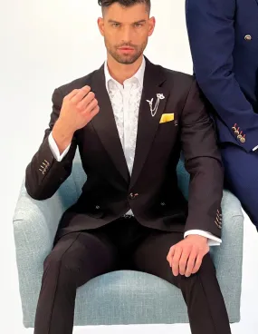 Black Suit for Men - Prom Suits - Matteo Black Black Suit for Men - Prom Suits - Matteo Black