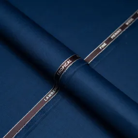 Blue Plain , Wool Blend, Tropical Exclusive Suiting Fabric Blue Plain , Wool Blend, Tropical Exclusive Suiting Fabric