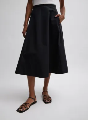 Bonded Luxe Twill Circle Skirt Bonded Luxe Twill Circle Skirt