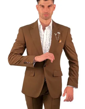 Brown Suit for Men - Prom Suits - Matteo Brown Brown Suit for Men - Prom Suits - Matteo Brown