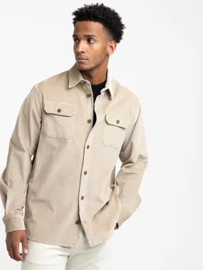 Brown Velvet Overshirt Brown Velvet Overshirt