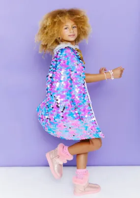 Bubblegum Paillette Cape Bubblegum Paillette Cape