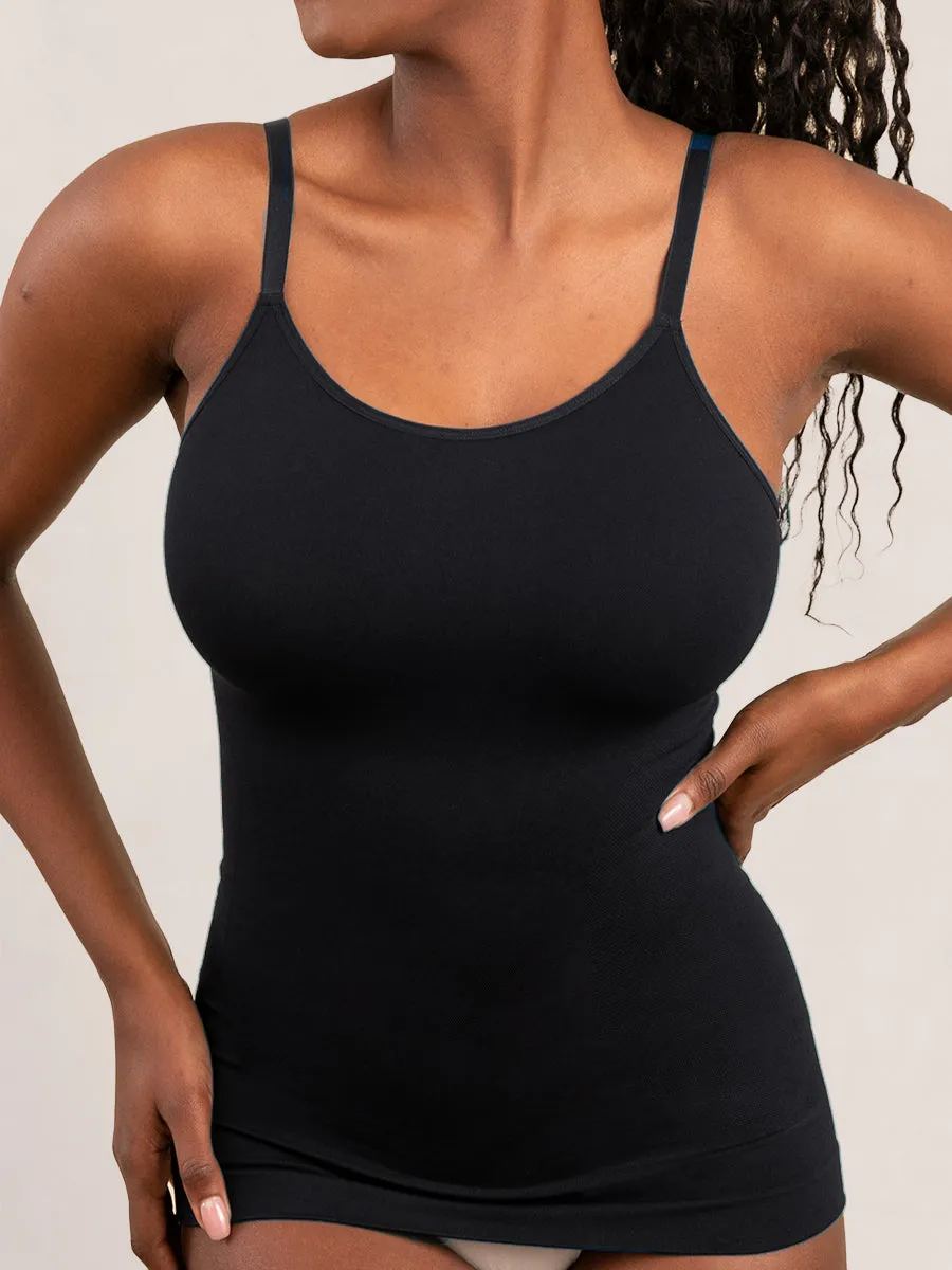 Bundle Shapermint Essentials - 1 Open-Bust Shaper Cami   1 Scoop Neck Cami