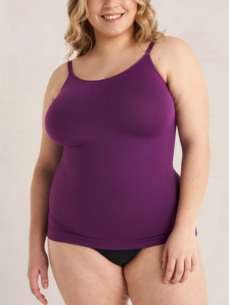 Bundle Shapermint Essentials - 1 Open-Bust Shaper Cami   1 Scoop Neck Cami