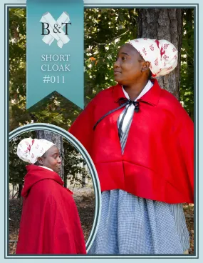 Burnley & Trowbridge Short Cloak Pattern - Digital Burnley & Trowbridge Short Cloak Pattern - Digital