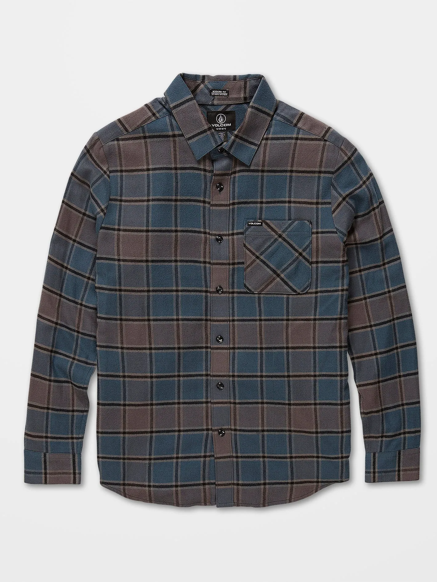 Caden Plaid Shirt - MARINA BLUE - (KIDS)
