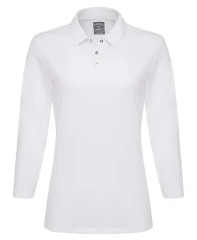 Callaway - Women's 3/4 Sleeve Polo Callaway - Women's 3/4 Sleeve Polo