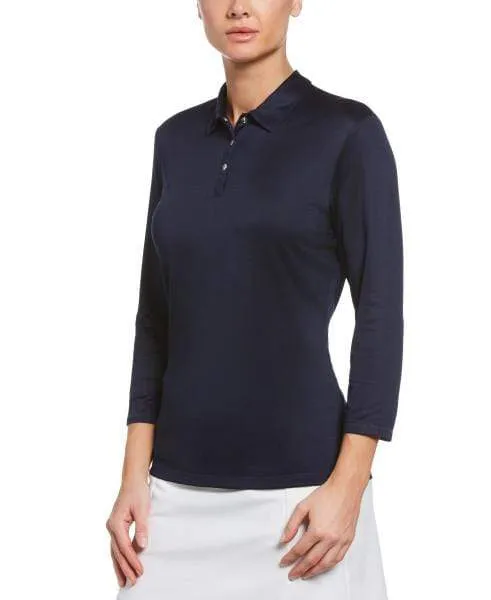 Callaway - Women's 3/4 Sleeve Polo